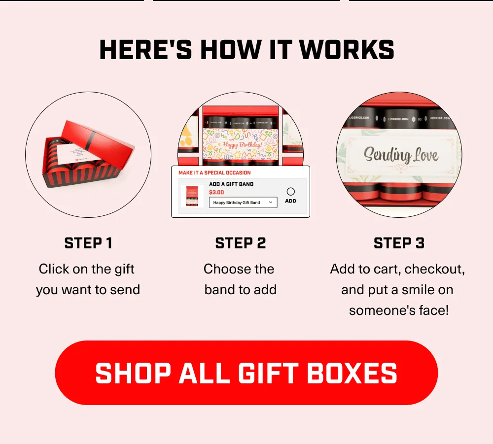 Add a gift band to your box!