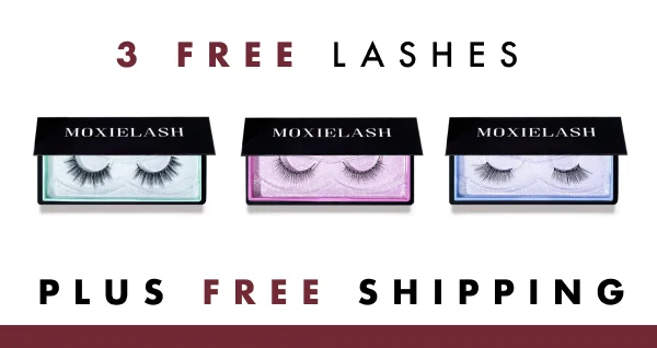 3 Free Lashes plus free shipping