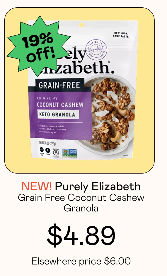 Grain Free Coconut Cashew Granola