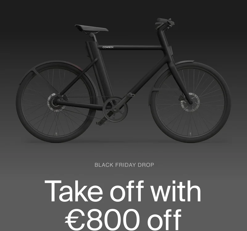 Black Friday Drop - Take off with €800 off