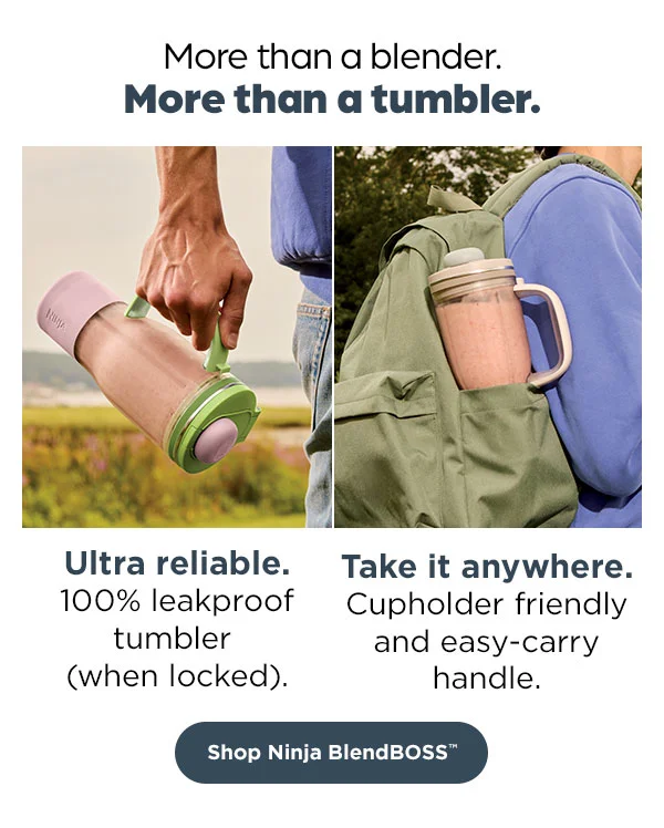 More than a blender. More than a tumbler. Ultra reliable. Take it anywhere.