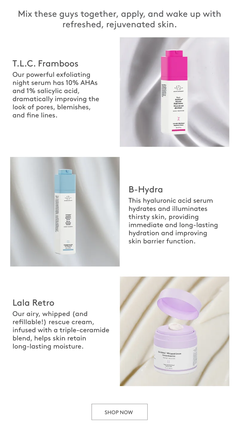 Shop T.L.C. Framboos & B-Hydra & Lala Retro Duo