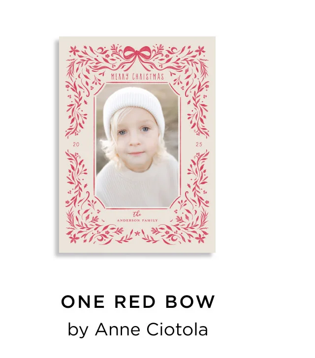 One Red Bow
