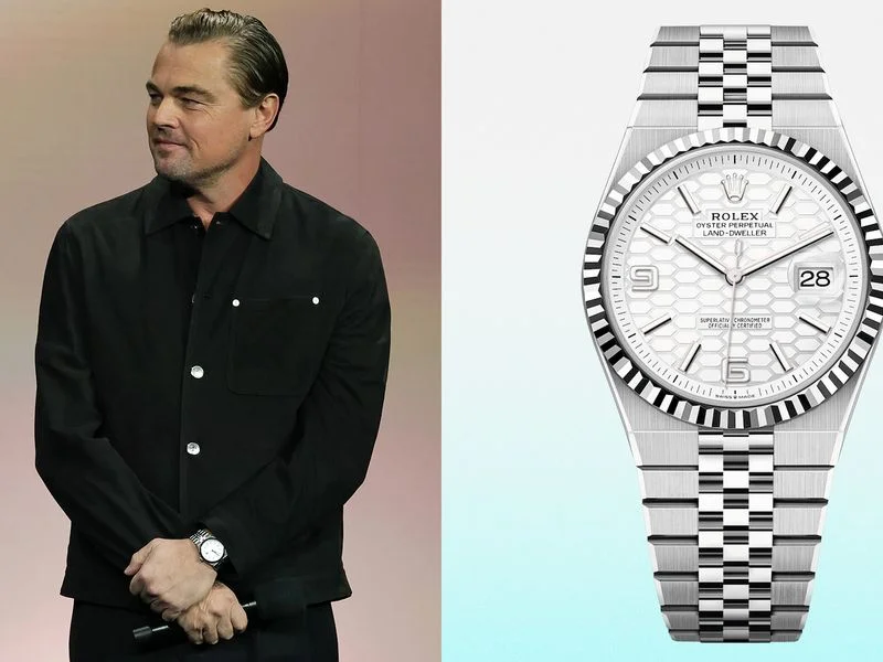 Image may contain: Leonardo DiCaprio, Wristwatch, Arm, Body Part, Person, Adult, Baton, and Stick Image may contain: Leonardo DiCaprio, Wristwatch, Arm, Body Part, Person, Adult, Baton, and Stick