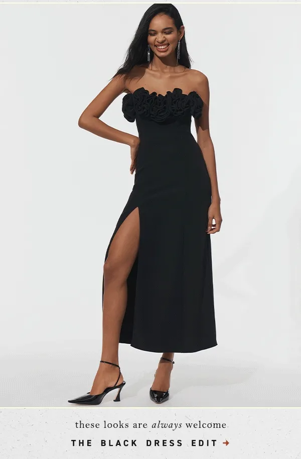 the black dress edit
