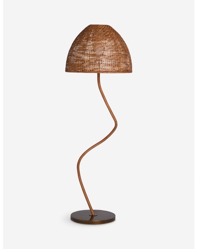 Senara Floor Lamp-Natural