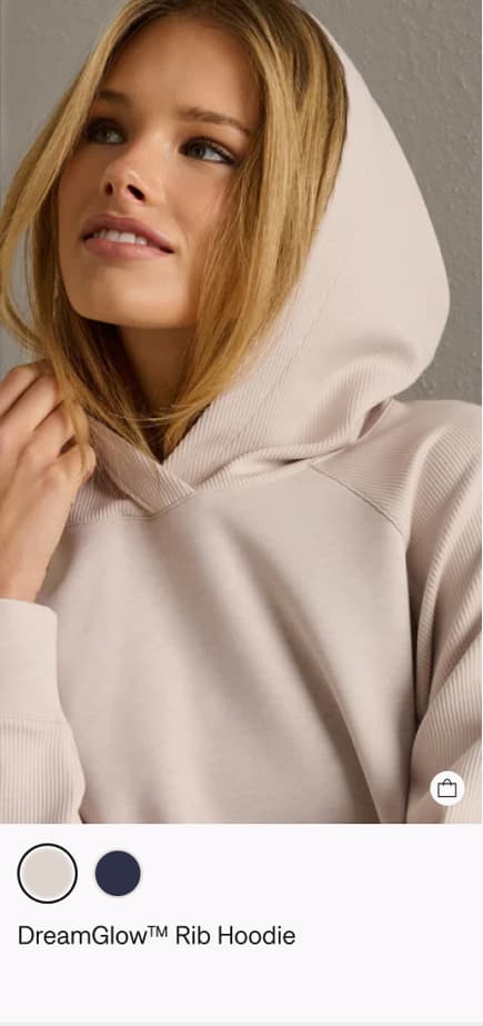 DreamGlow™ Rib Hoodie