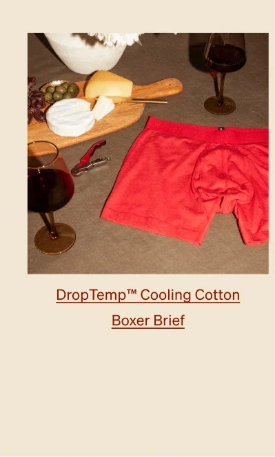 DropTemp Cooling Cotton Boxer Brief