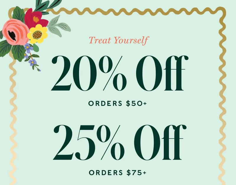 Shop Treat Yourself Sale
