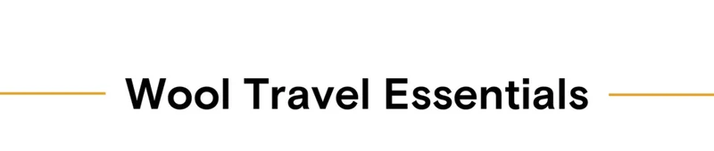 Wool Travel Essential