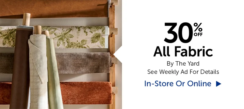 40% All Fabric - By The Yard