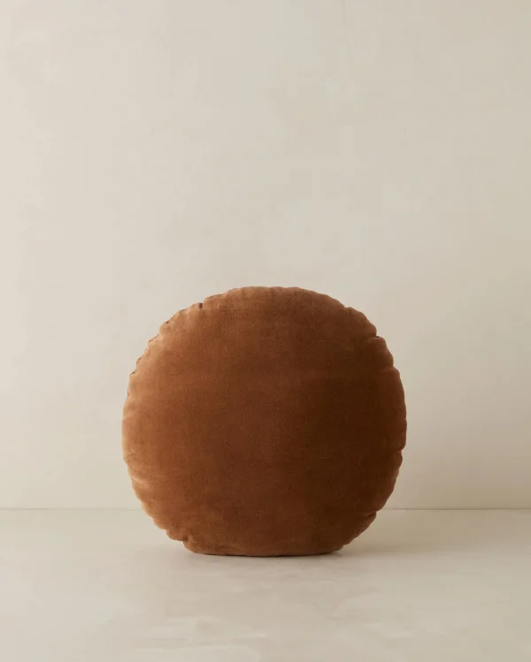 Shop Velvet Round Pillow