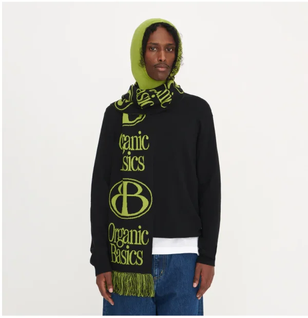 Soft Knit Jacquard Scarf