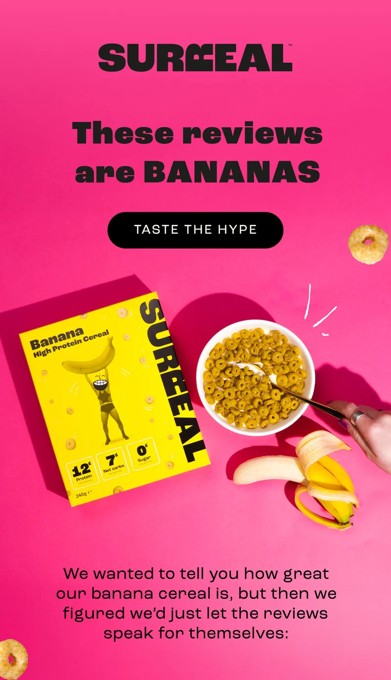 These reviews are BANANAS