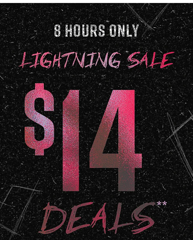 Lightning Sale 14 Dollar Deals