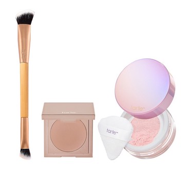 tarte cc undereye corrector & creaseless powder 3 pc set