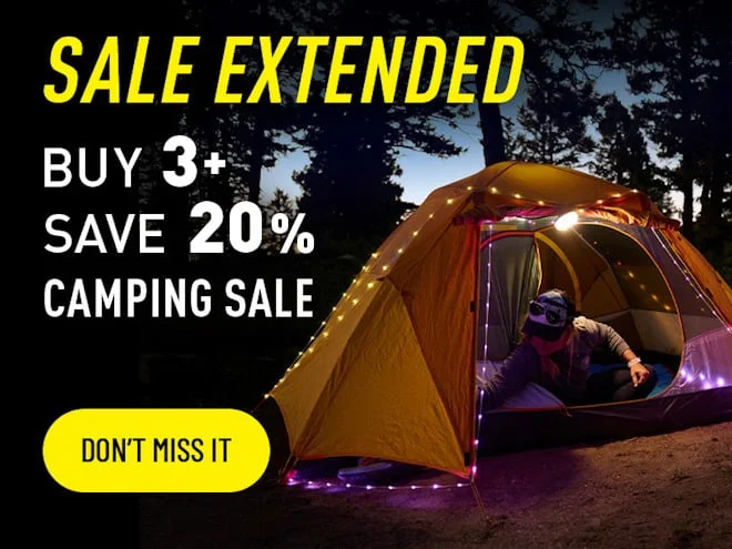 SALE EXTENDED BUY 3+ SAVE 20% CAMPING SALE | Don't miss it