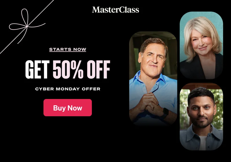 Starts Now. GET 50% OFF. Cyber Monday Offer. Buy Now.