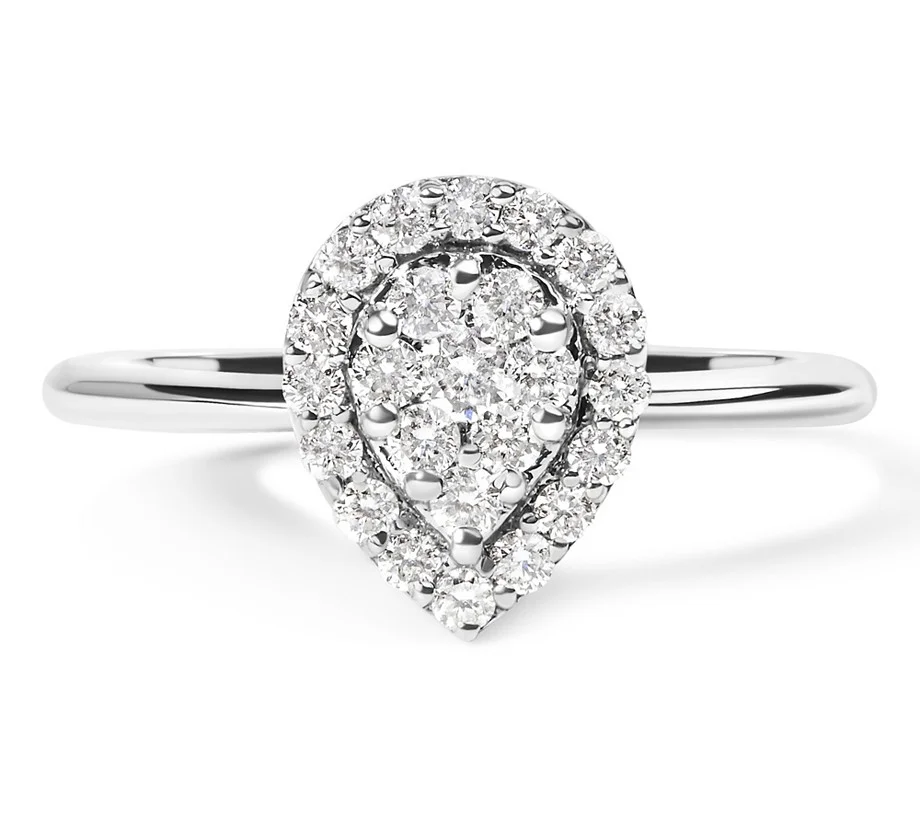 Haus of Brilliance Lab Grown 0.40 cttw DiamondRing, Sterling
