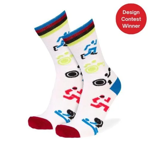 Image of Paralympics Athletic Crew Socks