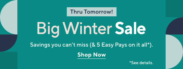 winter sale