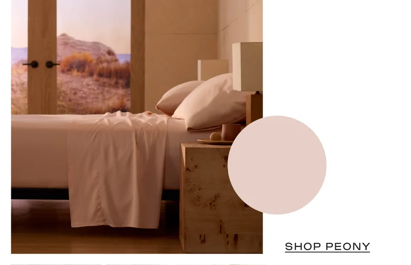 Shop Bamboo Sheet Set in Peony Shop Bamboo Sheet Set in Peony