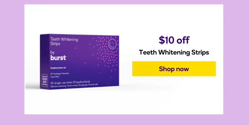 Save $10 on Teeth Whitening Strips