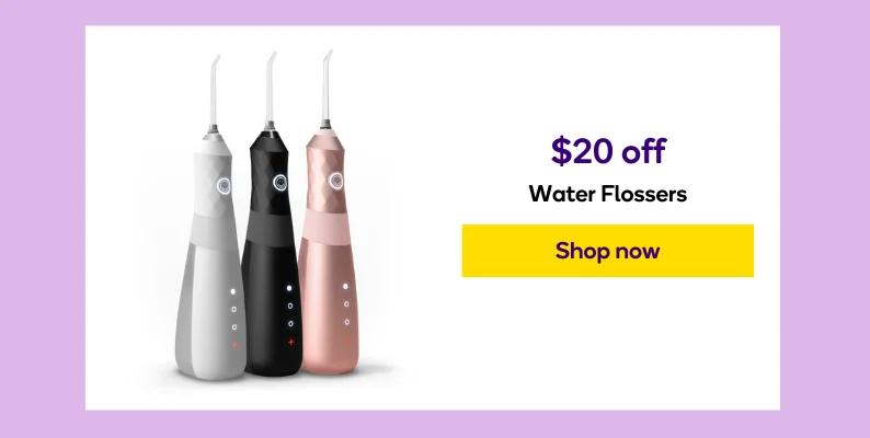Take $20 off Water Flossers