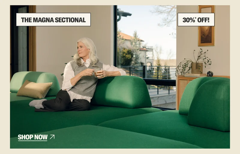 Save 30%* on The Magna Sectional