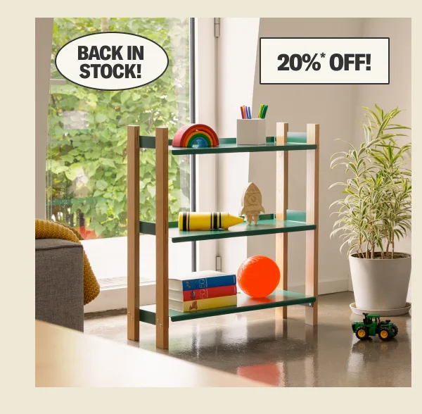 Save 20% on The Shelving System