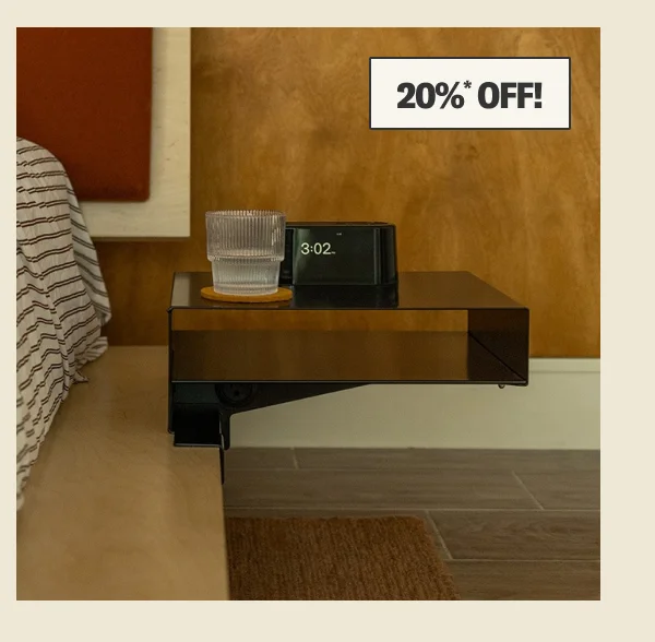 Save 20% on The Bedside Table Add-On