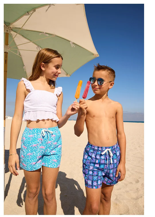 Boys Linked Classic Swim Trunk: The Totally Cubulars
