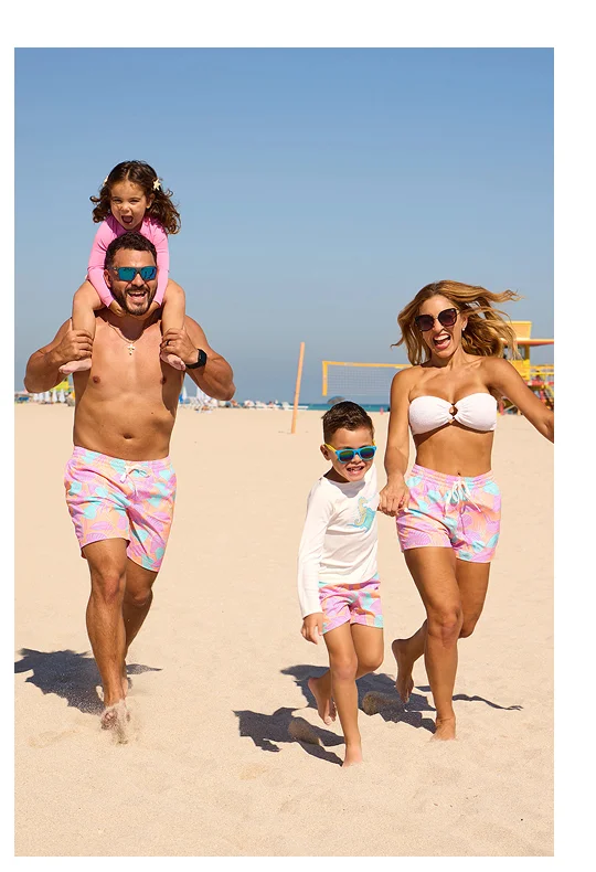 Classic Swim Trunk: The Posh Palms 5.5"
