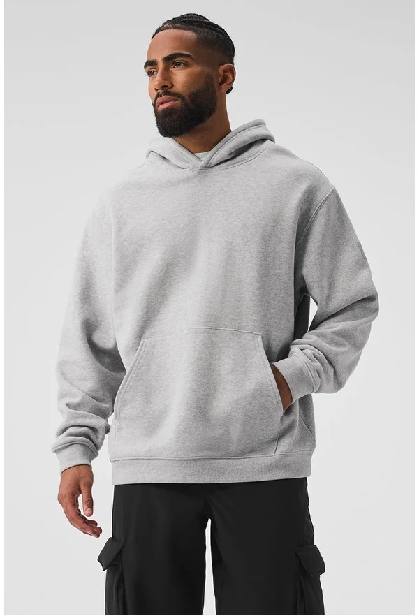 Renown Heavy Weight Hoodie - Athletic Heather Grey - Athletic Heather Grey / L