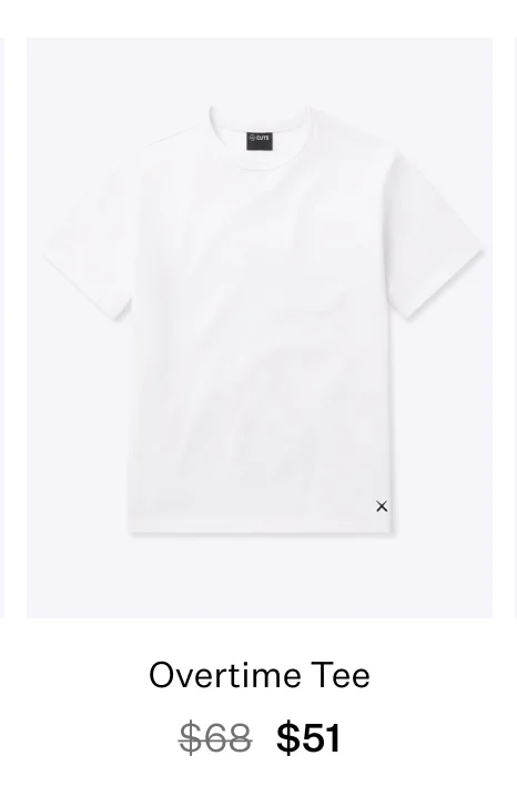 Overtime Oversized Tee