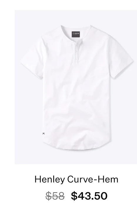 AO Henley Curve-Hem