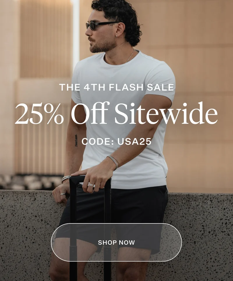 Shop Men's 25% Off Sitewide
