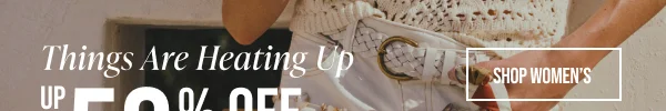 Up to 50% off Sitewide Shop Women's