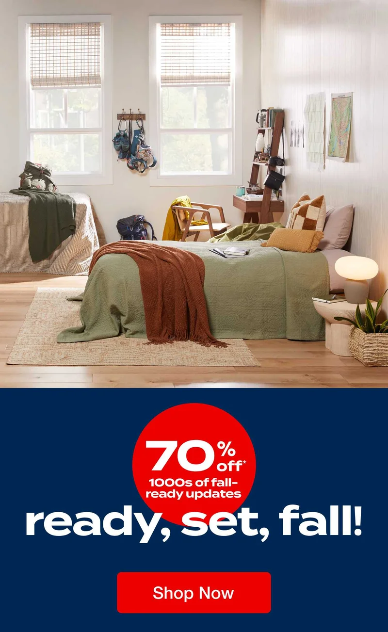 70% off 1000s of item*