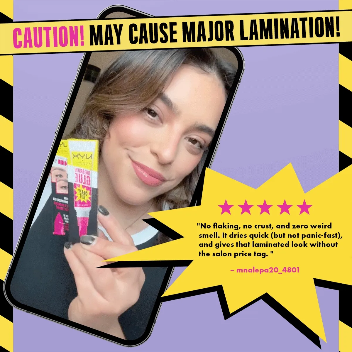 May cause major lamination