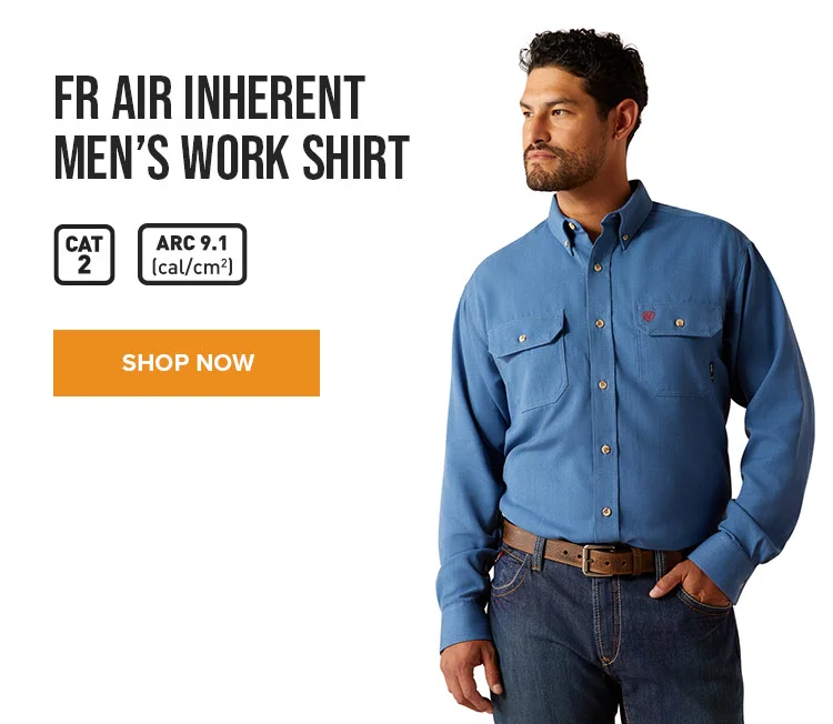 FR AIR INHERENT MEN'S WORK SHIRT | SHOP NOW
