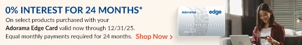 0% Interest for 24 Months | Shop Now
