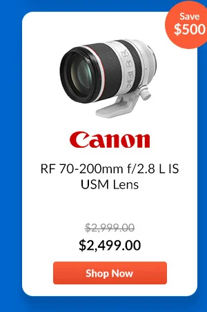 Canon RF 70-200mm f/2.8 L IS USM Lens