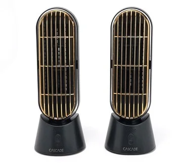 Cascade Set of 2 Portable Rechargeable 10" Fan