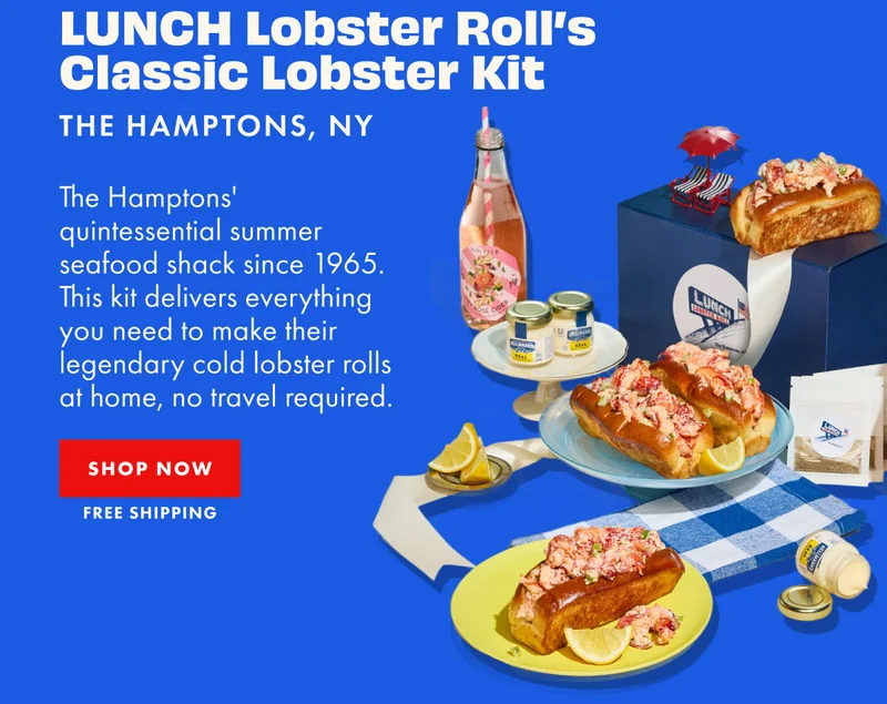 LUNCH Lobster Roll Kit LUNCH Lobster Roll Kit