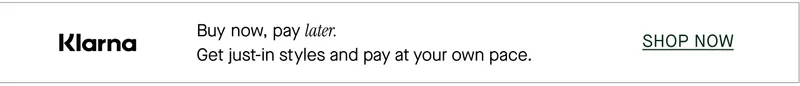 Klarna - Buy now, pay later.