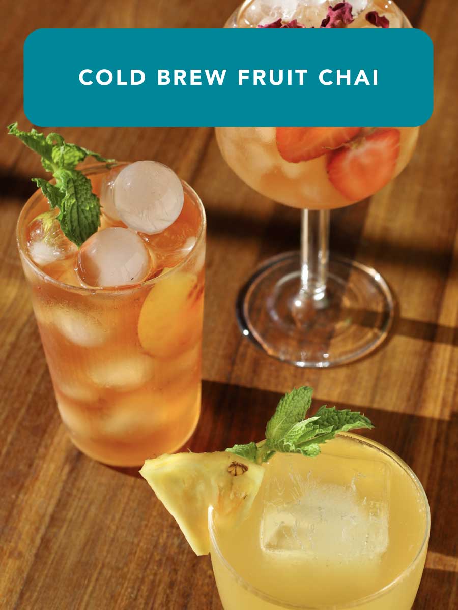Cold Brew Fruit Chai