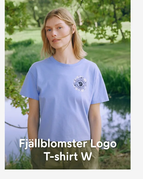 Fjällblomster Logo T-shirt W