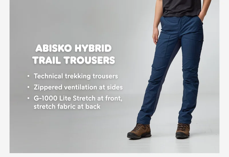 Abisko Hybrid Trail Trousers W