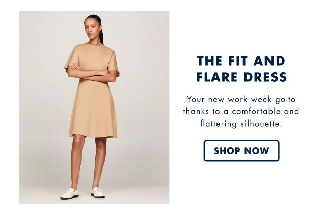 The fit and flare dress Your new work week go-to thanks to a comfortable and flattering silhouette. Shop now